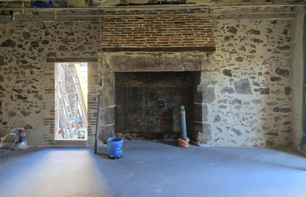 intérieur pierre apparente